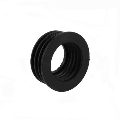 BLACK PUSH FIT RUBBER BOSS ADAPTOR 32MM / 11/4