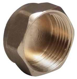 1/2" BRASS FEMALE IRON CAP