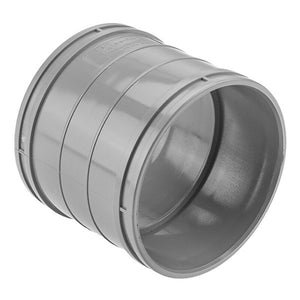 4"/110mm Coupler Double Socket - Solvent Grey - 35150