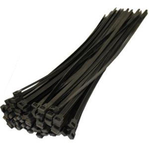 BLACK HEAVY DUTY CABLE TIES FOR AC - 550 X 9MM - PACK OF 100