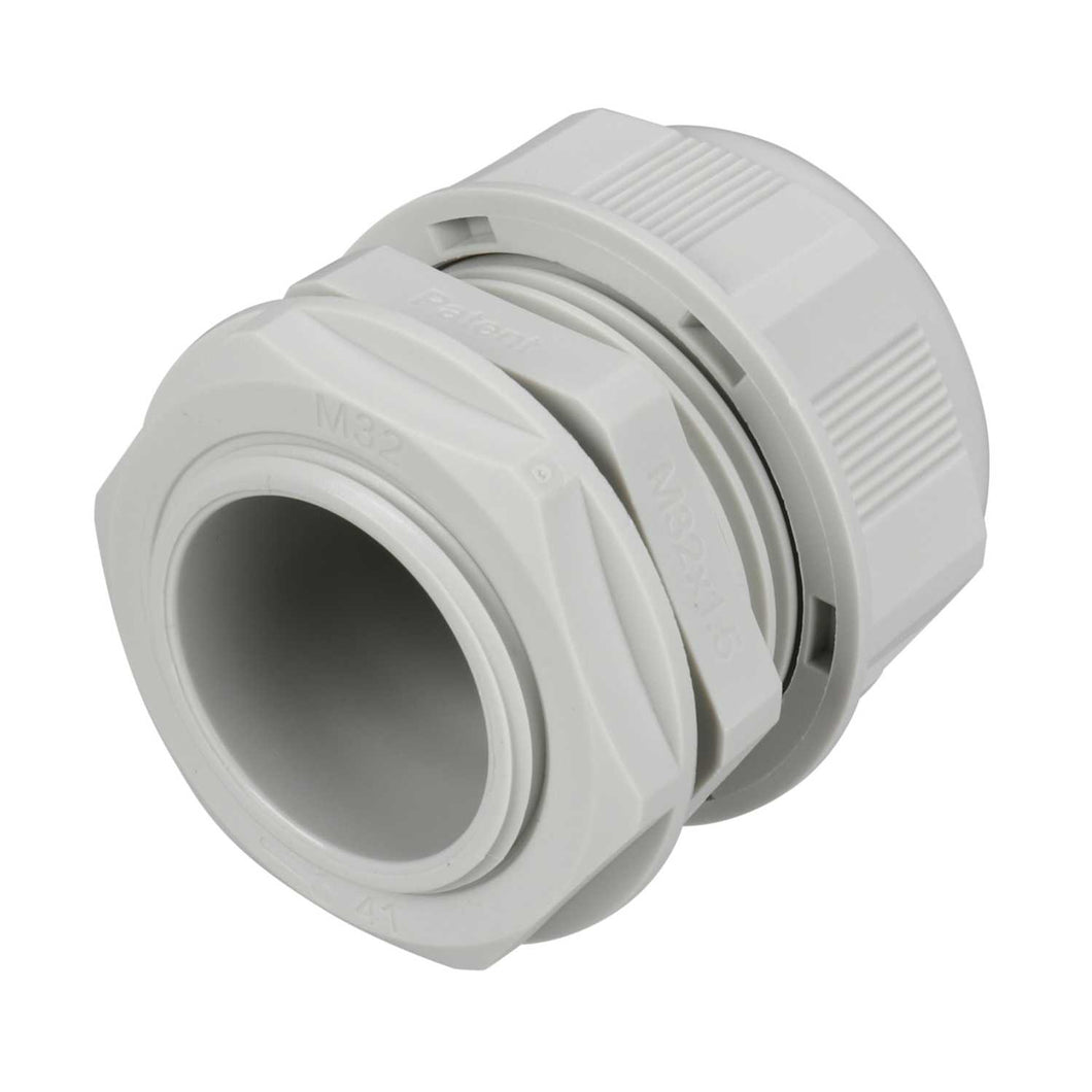 Fusebox G32T M32 Tail Gland IP68 - 25mm live & neutral & 16mm earth