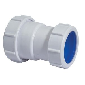 McAlpine S28L - ISO multi-fit straight connector (DIN) 11/4"