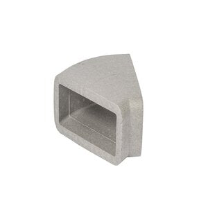 INSULATED DUCT 204x60 45 Degree Horizontal Bend