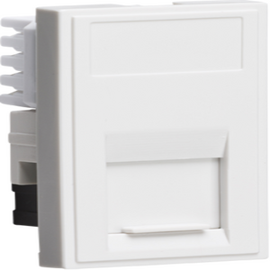 NETCAT6WH UTP CAT6 RJ45 Outlet Module 25 x 50mm - White – westcoastmep
