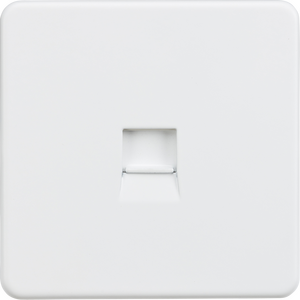 SF7300MW Telephone Master Socket - Matt White