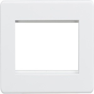 SF4GMW 4G Modular Faceplate - Matt White