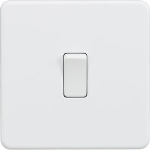 SF1200MW 10AX 1G Intermediate Switch - Matt white