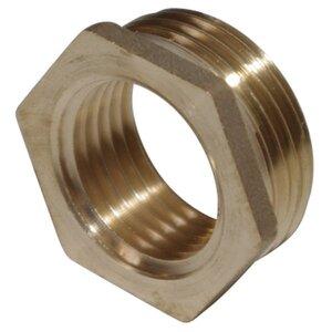 1/2" X 1/4" BRASS HEX BUSH