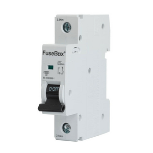 FUSEBOX 6A MCB SP B CURVE