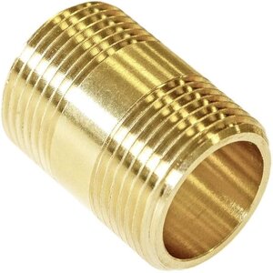 1/2" BRASS BARRELL NIPPLE