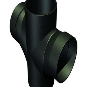 TERRAIN HDPE FUZE DOUBLE BRANCH 110mm 906.110.92B