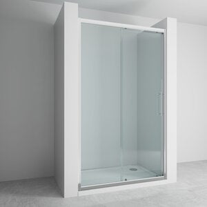 Lakes 1200mm semi - framed sliding shower door