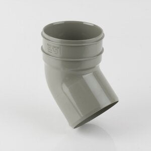 35154 4"/110mm x 135° Offset Bend Single Socket - Solvent Grey