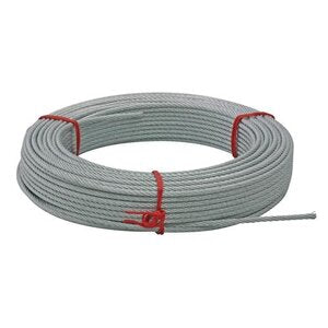 CATENARY WIRE SUSPENSION CABLE 3MMX100M GALV MILD STEEL