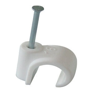 15mm Nail-In Clip (Pack 100)