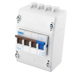 4 POLE METER SUPPLY ISOLATOR 100A MAIN SWITCH