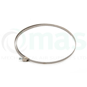200mm Quick Release Worm - Drive Duct & Hose Clamp