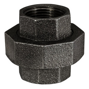 1" BLACK IRON UNION