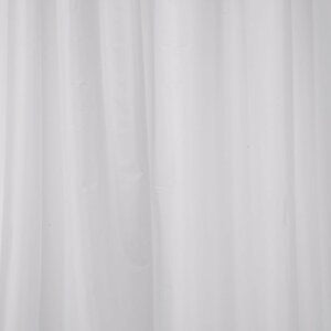 White Shower Curtain - 1800 x 2000mm