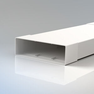 220x90mm x 1m Long Duct Silencer