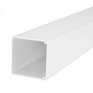 100x100 PVC Trunking 3m Lenghts
