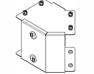 45 Deg Outside Lid Bend 225x225mm