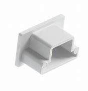 16x16 PVC Trunking End Caps