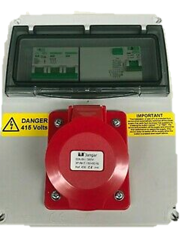 32 amp 5 Pin RCD Protected Commando Socket Unit – westcoastmep