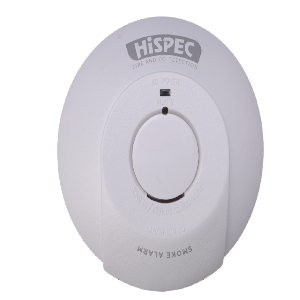 HiSPEC Interconnectable Fast Fix Mains Smoke Detector 10YR Lithium Option