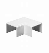 50x50 PVC Trunking Face Bend 90