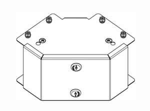 90 Deg Outside Lid Bend 225x225mm