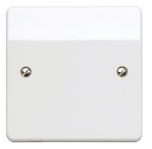 MK LOGIC BLANK WHITE PLATE K3827