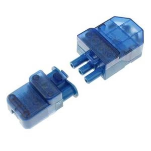 Blue 20A 3-pin Inline Connector