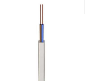 0.75mm PVC 2 core Flex White (100m Drum)