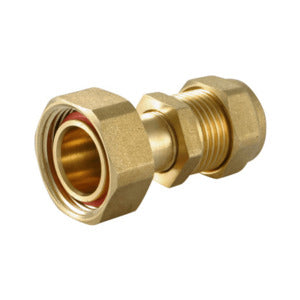 Compression Straight Tap Connector 22mm x 3/4"