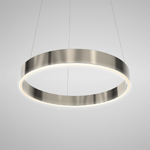 D ORLOSP8-PL-SN-600-3000K - Led Satin Nickel Pendant Light 3000K