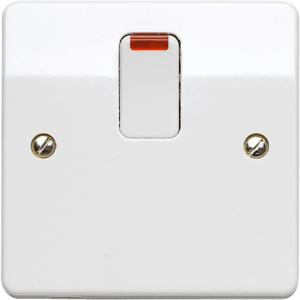 MK 20A DP SWITCH WITH FLEX OUT & NEON K5423WHI