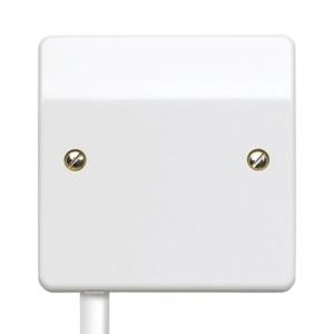 MK 20A FLEX OUTLET PLATE K1090WHI