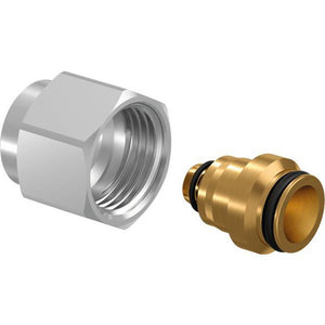 Uponor 1013805 16 x 15mm brass Uni-x Compression adaptor