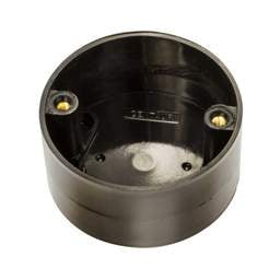 20mm PVC Conduit Plain Box Black