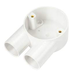 25mm PVC Conduit U Box White – westcoastmep