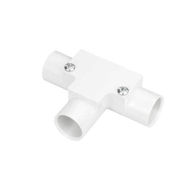 20mm PVC Conduit Inspection Tee White