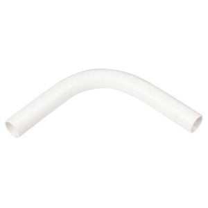 20mm PVC Conduit Slip Bend White