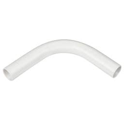25mm PVC Conduit Slip Bend White