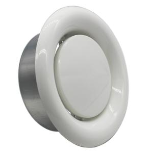 125mm Metal Ceiling Extract Valve (White)