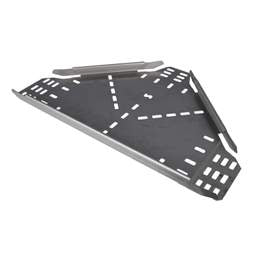 150mm Stainless Steel Equal Tee for Medium Duty Tray