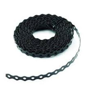 Black PVC Coated Fixing Bands 12mm x 10m