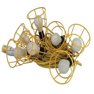 Festoon lights 110V with LED lamp - 100M