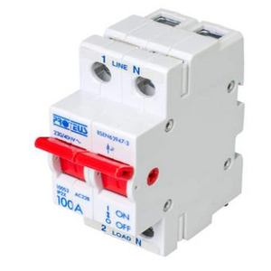 Proteus 100A DP Switch Disconnector Isolator
