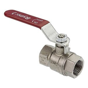 21/2" BSP F X F LEVER VALVE (RED OR BLUE LEVER)